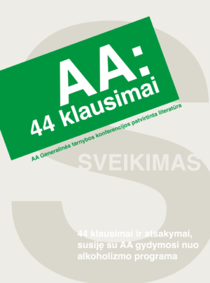 AA: 44 KLAUSIMAI